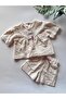 Fisto Lace Muslin Girls' Set and Ruffled 2-Piece Set - 2