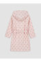 Güli̇s gi̇yi̇m^den new season mixed bow patterned cotton girl's bathrobe - 2