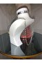 3D Hollowed-Out White Plastic Jewelry Stand Organizer Presentation 100 Gr 20 cm - 3