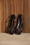 Alba Caged Thin Strap Flat Sole Casual Women's Sandals - 4
