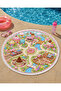 Pastel Candy Town Girl's Round Beach Towel 150 cm - 4