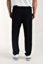 Men's Soft Textured Reverse Zipper Straight Leg Sweatpants - 3