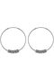 Gypsophila Women's Earrings, 925 Sterling Silver, Earrings, Handmade Adjustable Jewelry