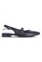 Byn Ayışığı By32 Skin Black Women's Flat Ballerina Shoes - 2