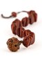Rudraksha Bracelet for Men, Rudraksha & Date Stone Beaded Bracelet, Handmade Adjustable Spiritual Jewelry - 5