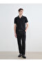 Nevavm Polo Collar Pique Men's T-Shirt with Difference - 2