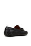 Men's Genuine Leather Black Tassel Loafers - 2