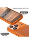 iPhone 17 Pro Max Case Magsafe Matte Surface Semi-Transparent Camera Section Closed Lenses Glass Fullarmor Cover - 2