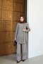 100% Linen Cotton Double Set with Lace Embroidery Detail - 8