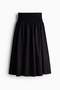 Smocked-waist skirt - 4