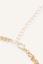 Women's Stone Gold Color Necklace H8643Axns - 3