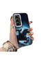 Infinix Hot 60 Pro Plus Compatible Hard Acrylic Back Silicone Edge Lens Protection Case