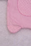 Welsoft Baby Diaper Set with Teddy Bear Embroidery and Pillows - Pink - 4