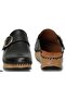 105973 Women's Genuine Leather 5 Nokata Anatomical Comfort Sole Closed Front Slippers - 5