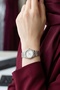 Classic Round Dial Silver Women's Wristwatch - 2
