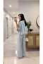 Gustra Blue Denim Shirt and Pants Set - 2