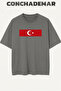 Turkey National Teams Printed Premium Oversize Cotton T-Shirt