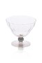 Glass Ice Cream and Dessert Presentation Bowl Silver 240 ml - 3