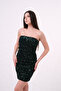Kelsey Shimmering Sequined and Beaded Strapless Dress - 3