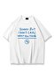 Unisex Sorry but I Don'T Care Tshirt White
