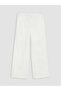 Nevavm Flower Embroidered Girls' Trousers with a Difference - 2