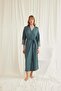 Lace and Belted Dressing Gown