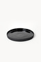 Toffee Black Dessert Plate – Limoges French Porcelain, Ø18 cm - 3