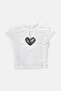 BROKEN DISCO HEART PREMIUM CROPPED
