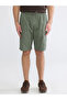 Xside Khaki Standard Fit Men's Gabardine Cargo Shorts - 3