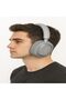 Bluetooth Stereo Headphones, Lightweight with Comfortable Headband, Type-C Charging, 250mAh Battery, 8 Hours Playback, Grey - 5