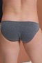 Men's Anthracite Cotton Classic Slip Underpants - 6