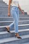 Women's Stiletto Pointed Toe Open Back Ankle Strap Classic Heeled Shoes Tandor Brown Suede - 6