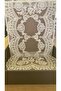 Table Runner, Tablecloth Runner with French Lace Detail, 58 X 35 Cm, Single Piece - 5