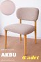 Chair Cover , Pack of 6, High Quality Bohemian Style, Elastic, Kitchen Chair Cover