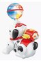 Light-Up Robot Dog Toy with Globe Ball and LED Effects, Interactive Walking Puppy, White and Red - 7