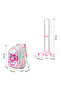 17” School Bag Set of 3 w/ 4-Wheel Trolley – Backpack, Lunch Bag & Pencil Case, Always Believe Pink - 9
