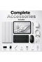 M93 Tablet 11 Inch, 12GB RAM, 512GB Storage, Android 15, 10000mAh Battery, In-Cell HD Display, Dual SIM WiFi with Keyboard & Mouse – Grey - 7
