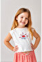 Girl's Hawaiian Printed Sleeveless T-Shirt