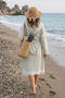 100% Cotton Hooded Peshtemal Bathrobe |   Organic, Oversize Comfortable Fit - 3