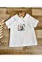 Space Concept Baby Boy Salopet Shirt Socks Bow Tie Set - 3