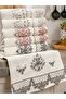 6 Li Velvet Luxury French Laced Embroidered Dowry Box 30X50 Kitchen Towel