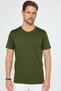 Unisex 10-Pack Black-White-Mink-Green-Navy Blue-Grey-Burgundy Slim Fit 100% Cotton Crew Neck T-Shirt - 5