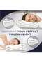 Luxury Ergonomic Memory Foam Pillow for Neck Support – Orthopedic Contour Design, Cooling Breathable Cover - 5