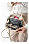 Burslu Women's Shoulder Bag Clip-On Handbag Crossbody Bag - 4