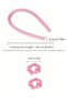 Set /3Pcs Heatless Hair Curling Ribbon, Heatless Hair Curling Iron, Silk Hair Curling Ribbon - 3