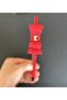 Special Design Elegant Thin Metal Layered Bow Red Shiny Glitter Crown Women's Children's Crown Maternity - 4