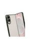 Samsung Galaxy S25 Compatible Silicone Case with Edge Lens - Green - 6