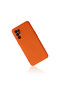 Reno 6 Compatible Case Nano Velvet Silicone - Orange - 2