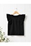 Lace Scalloped Girls' Blouse