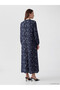 Original Hakim Collar Patterned Dress - 4